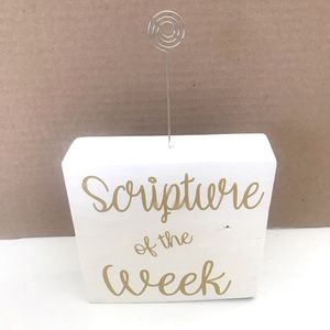 Scripture Display Stand